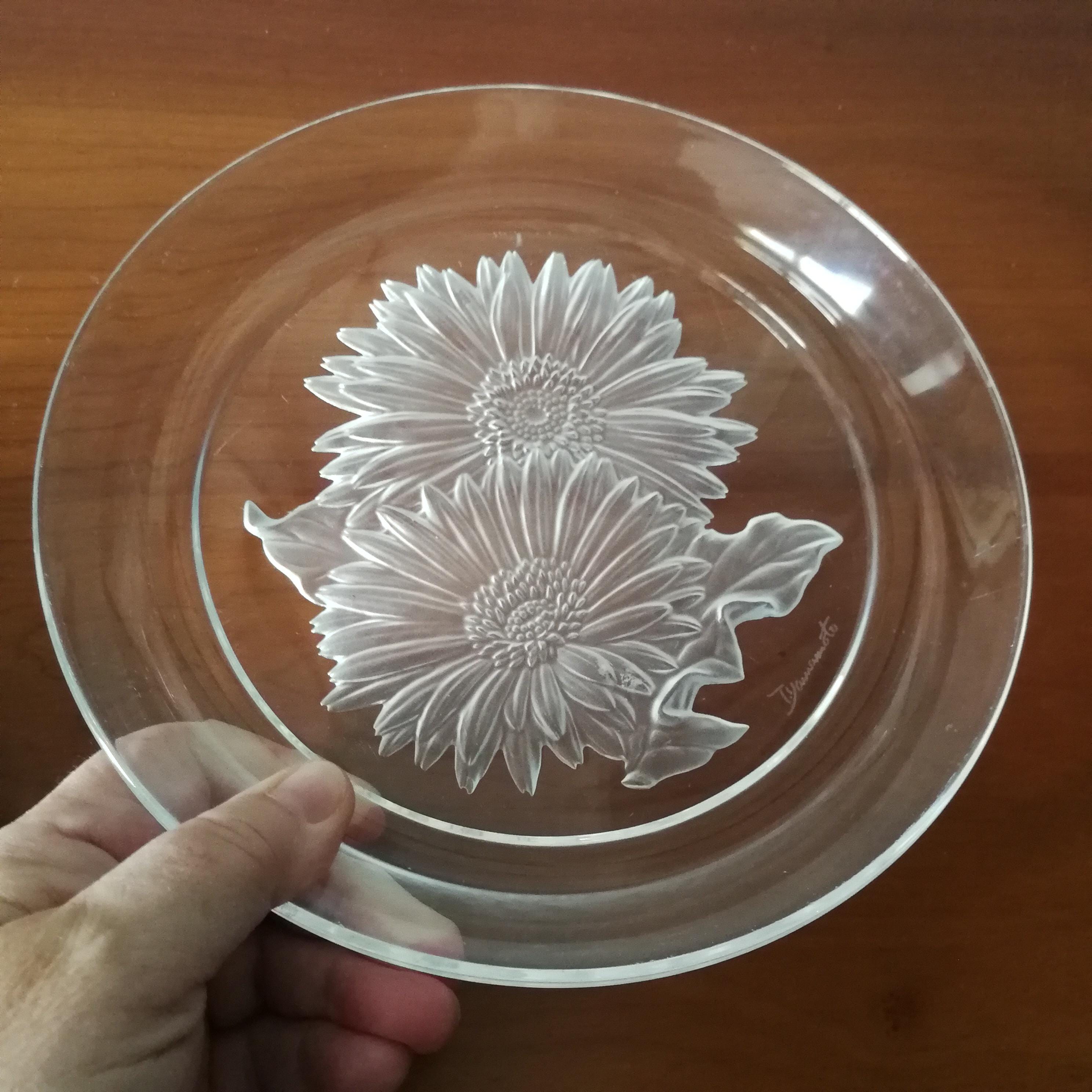 ヴィンテージホヤクリスタル食器：T.ヤマモトカットグラスクリスタル