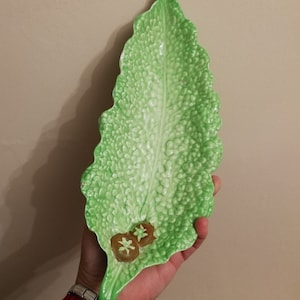 Carlton ware Vintage leaf plate dish