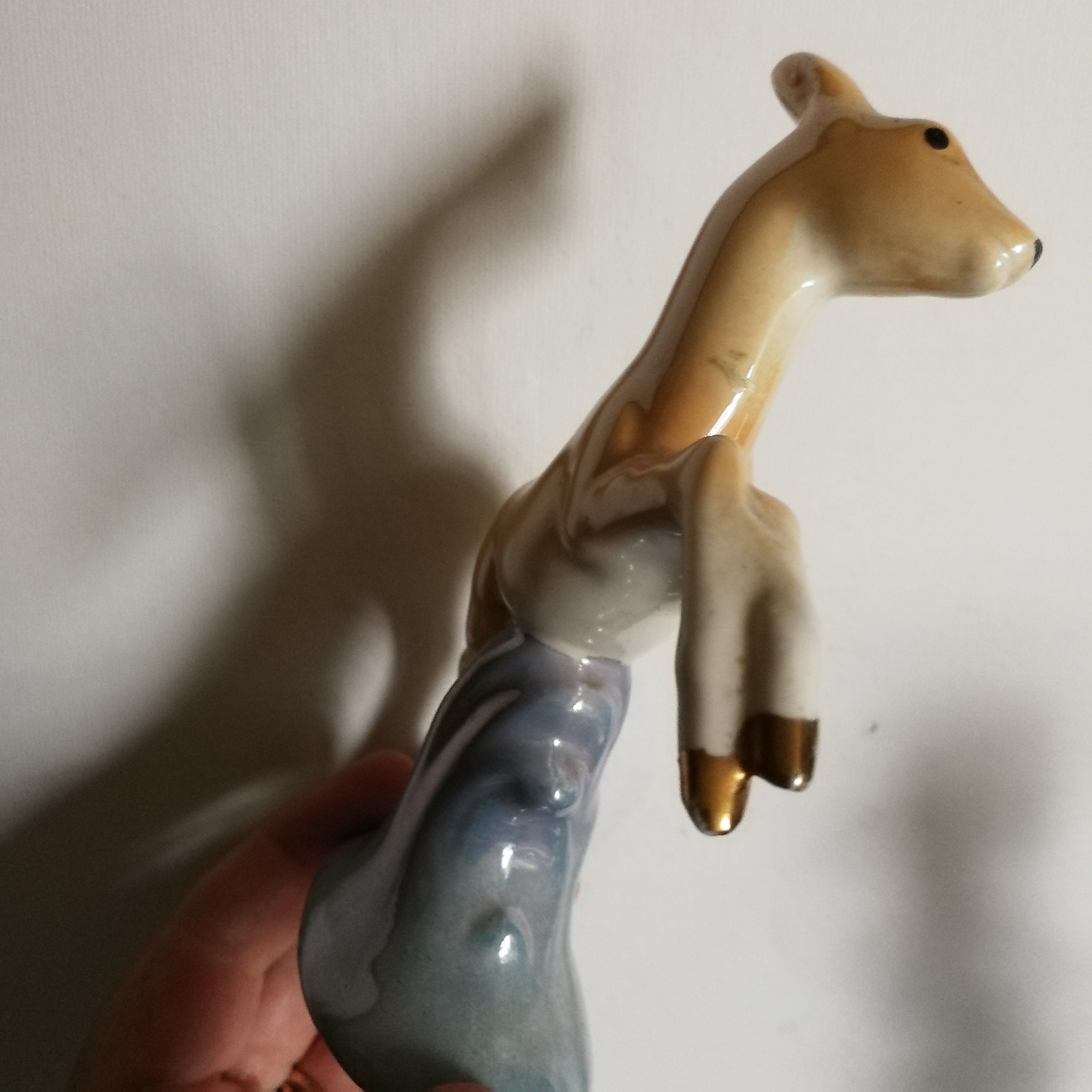 ヴィンテージ レトロ キッチュ 陶器 ミッドセンチュリー 跳ねる鹿