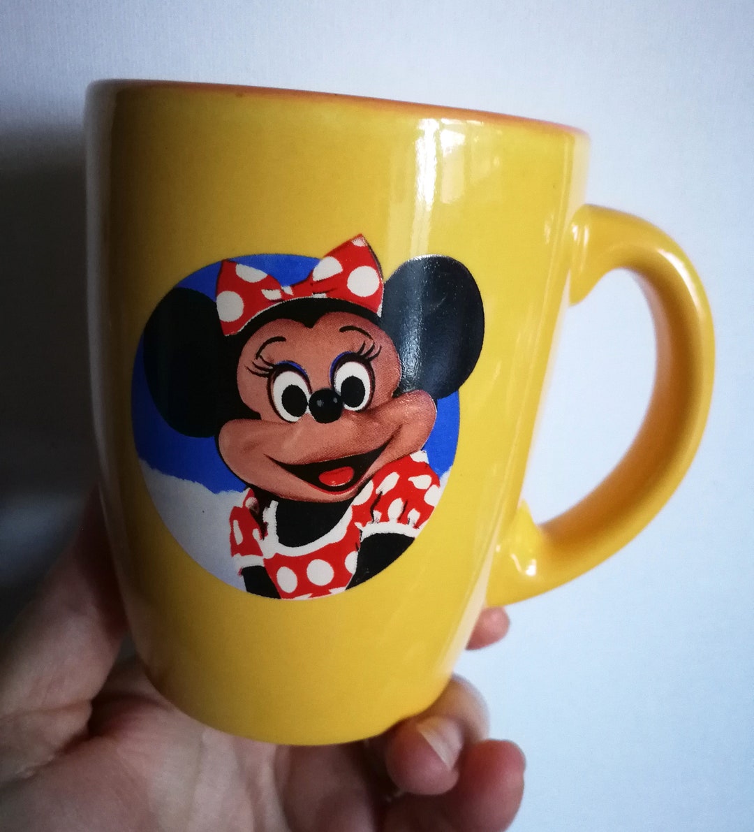 Vintage Collectible Disney Esso Mug Featuring Minnie Mouse Perfect