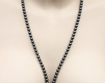 Necklace - Lovely long Hematite necklace