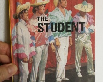 Humorous vintage style Ladybird book How it works guide to The Student