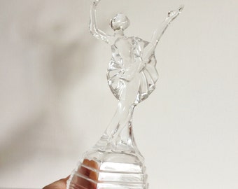 Art Deco Style RCR Royal Crystal Rock ballet dancer Ballerina Figurine 11 inches tall