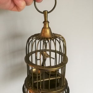 Vintage Brass Bird Cage, Shabby Chic, French Country, Farmhouse