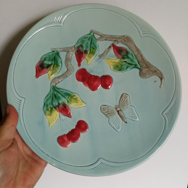 Majolica Plates - Etsy