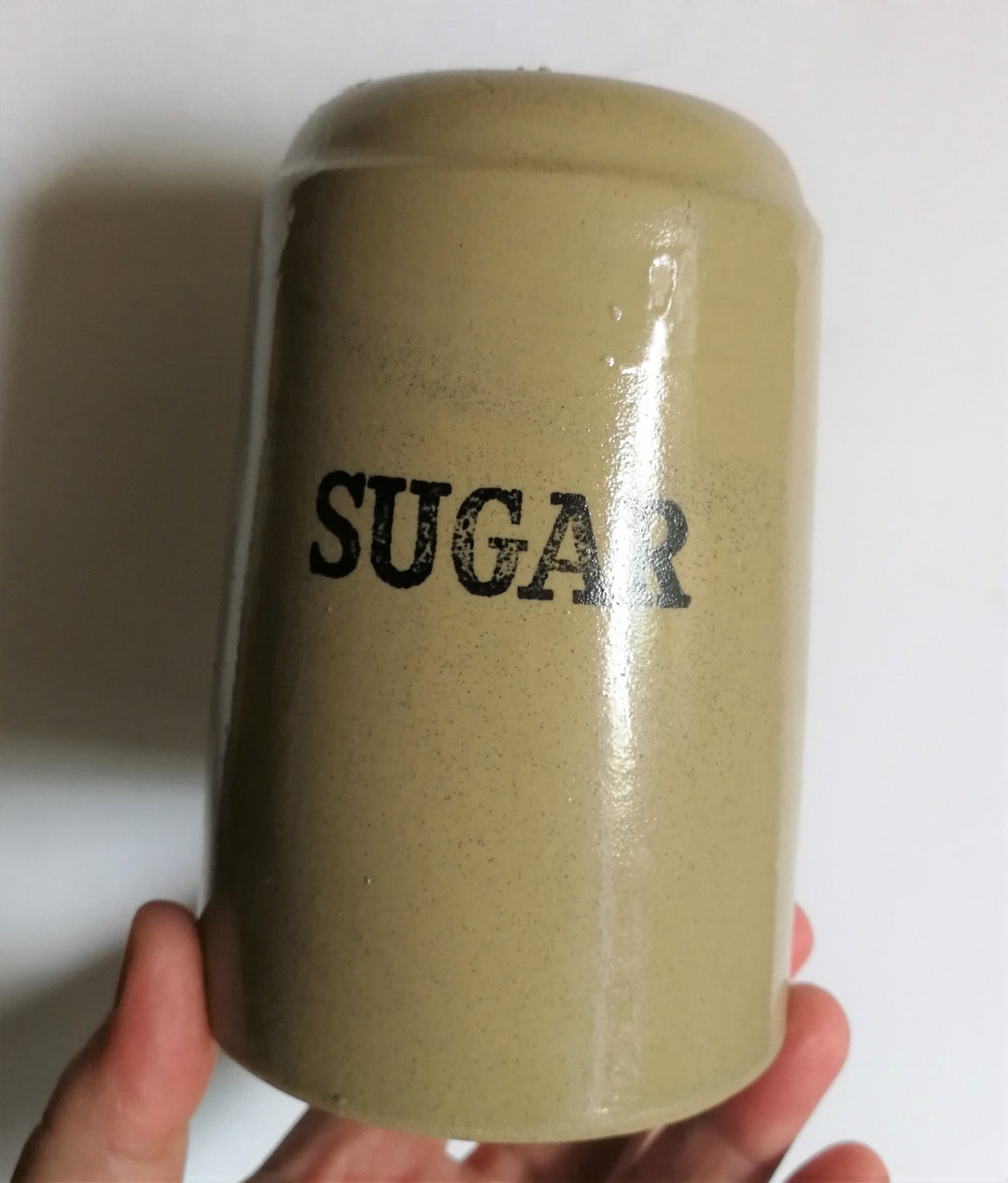 Vintage Pottery Sugar Shaker Sifter Dredger Kitchenalia Etsy UK