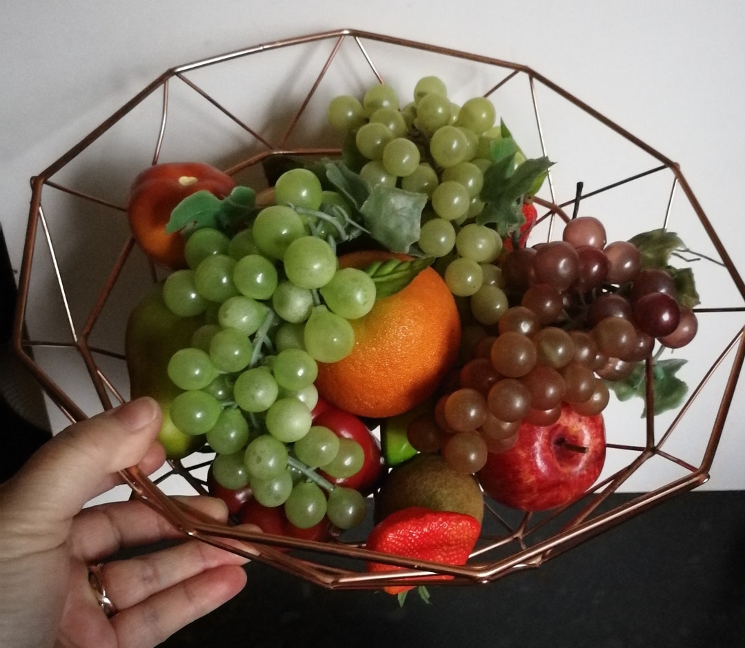 Superb Collection of Artificial Fruit and Vegetables in a Etsy