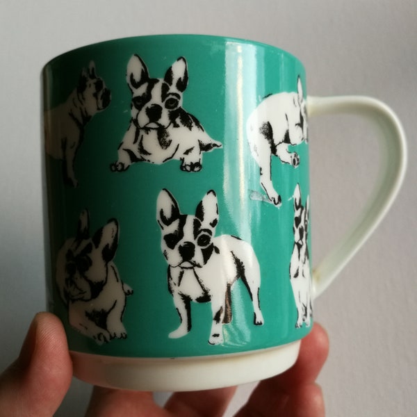 French bulldog ceramic mug