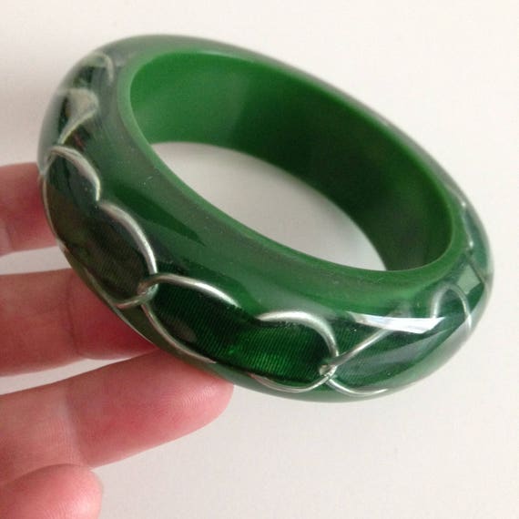 Green plastic hotsell bangles