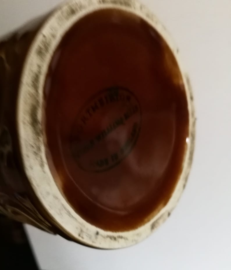 Portmeirion retro 1964 Portmeirion treacle colour Jupiter pattern pottery coffee pot