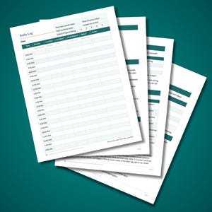 Puppy Potty Training Log Printable, Housetraining Tracker, New Dog Owner Guide, Instant Download PDF