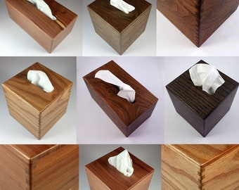 Handmade tissue box cover wood rectangular Blue Spanish Tiles Wooden holder Handmade tissue box cover wood rectangular Blue Spanish Tiles Wooden holder