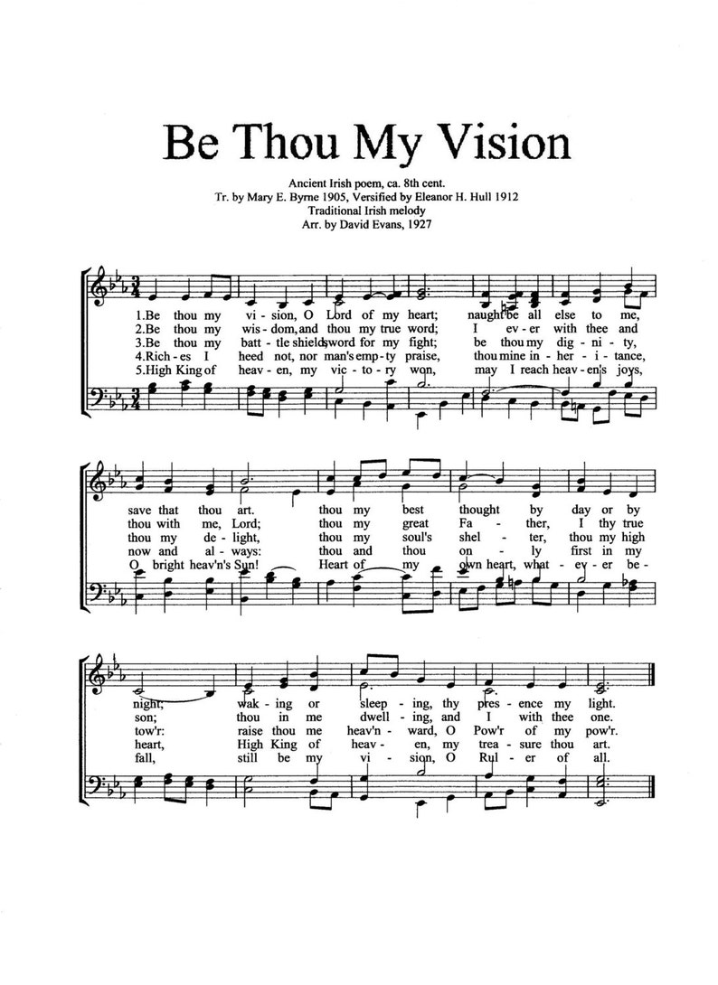 Be Thou My Eyesight Printable Hymn Sheet Audio - Electronic Christian Inspirational Artwork photograph about Printable Hymns Sheet Music referred to as Be Thou My Eyesight Printable Hymn Sheet Tunes - Electronic Christian Inspirational Artwork