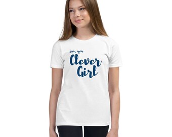 Run, You Clever Girl - Doctor Who Youth Tee