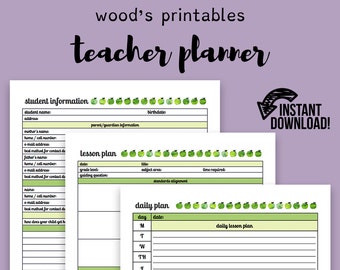 teacher planner teaching planner