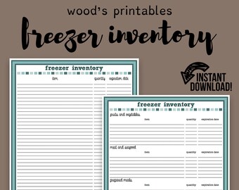 Kitchen Planner Pdf Printable Home Binder Household Binder Etsy