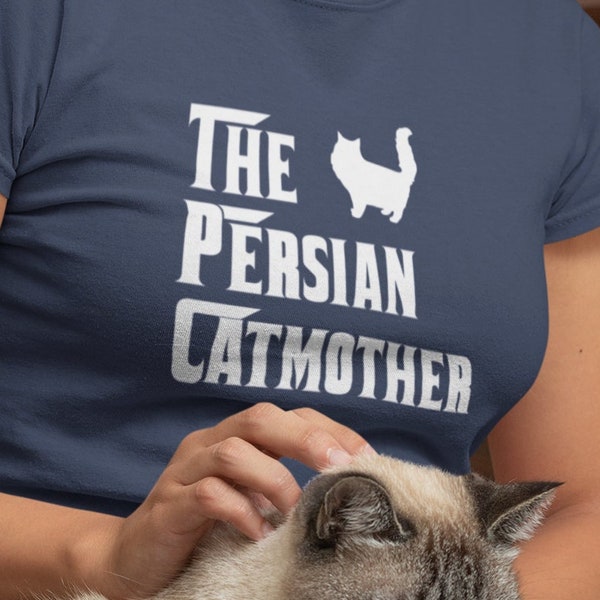 Persian Cat Shirt, Persian Cat Mom, Mom Cat Sweatshirt, Persian Mom Hoodie, Persian mom Cat, Cat Lover Shirt, Persian Gift, Cat Apparel