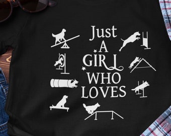 Agility Love, Agility Girl Hoodie, Agility Mom Sweatshirt, Agility Dog Gift, Agility Obedience Shirt, Dog Agility, Agility Competition,