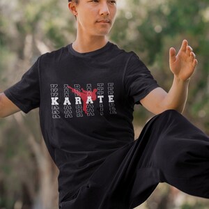 Karate Shirt, Love Karate Hoodie, Martial Arts Sweater, Karate Life Shirt, Karate Apparel, Karate Gift Shirt