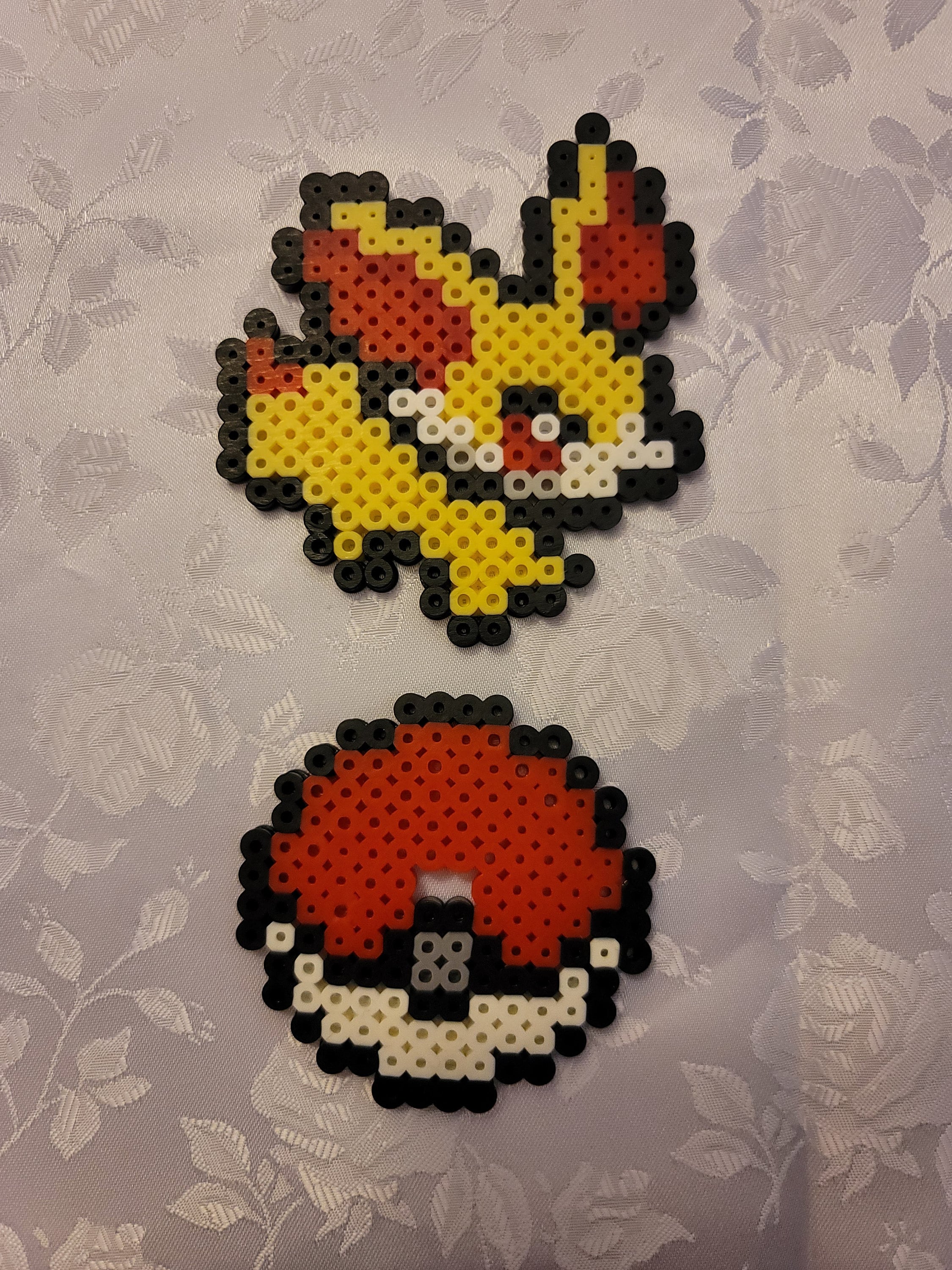 Fennekin Perler Standee - Etsy