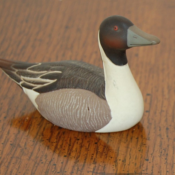 Avon Collector Duck, Pintail Duck,  Duck Figurine, Collectible Avon, Man Cave Decor,  Home Decor