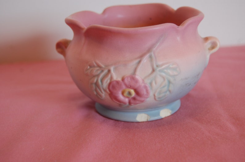 Vintage Hull Art Pottery Small Pottery Bowl Collectible Hull Etsy