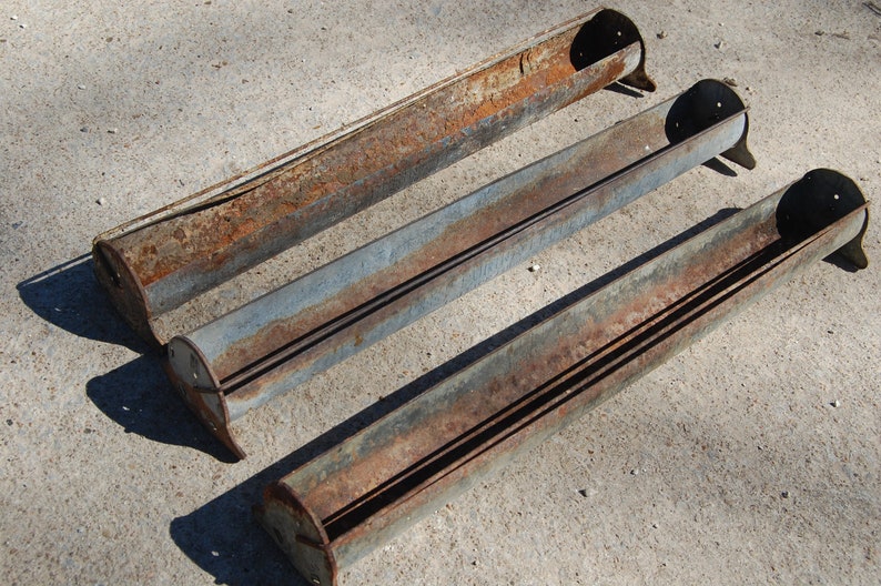Choice Vintage Chicken Feeder Galvanized Metal Ralston Etsy