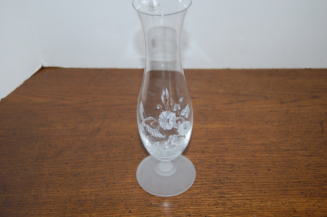 Vintage Avon Bud Vase Hummingbird Home Decor Flower Vase Etsy