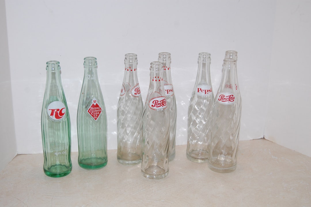 CHOICE Vintage Soda Bottle RC Cola Pepsi Cola Pepsi Red Dot Etsy