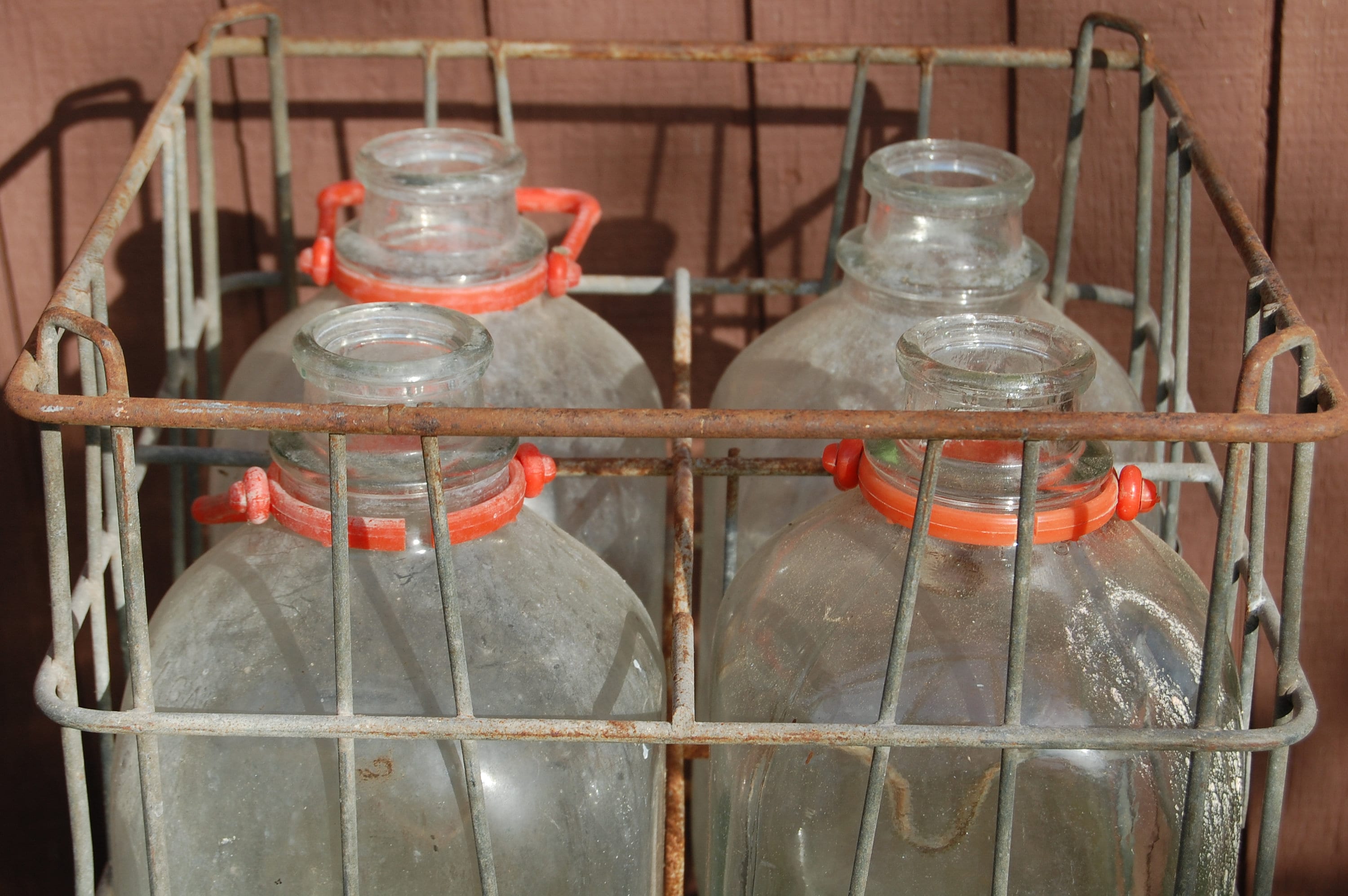 Gallon Glass Milk Jar Vintage Gallon Milk Jug Dairy Jar Etsy