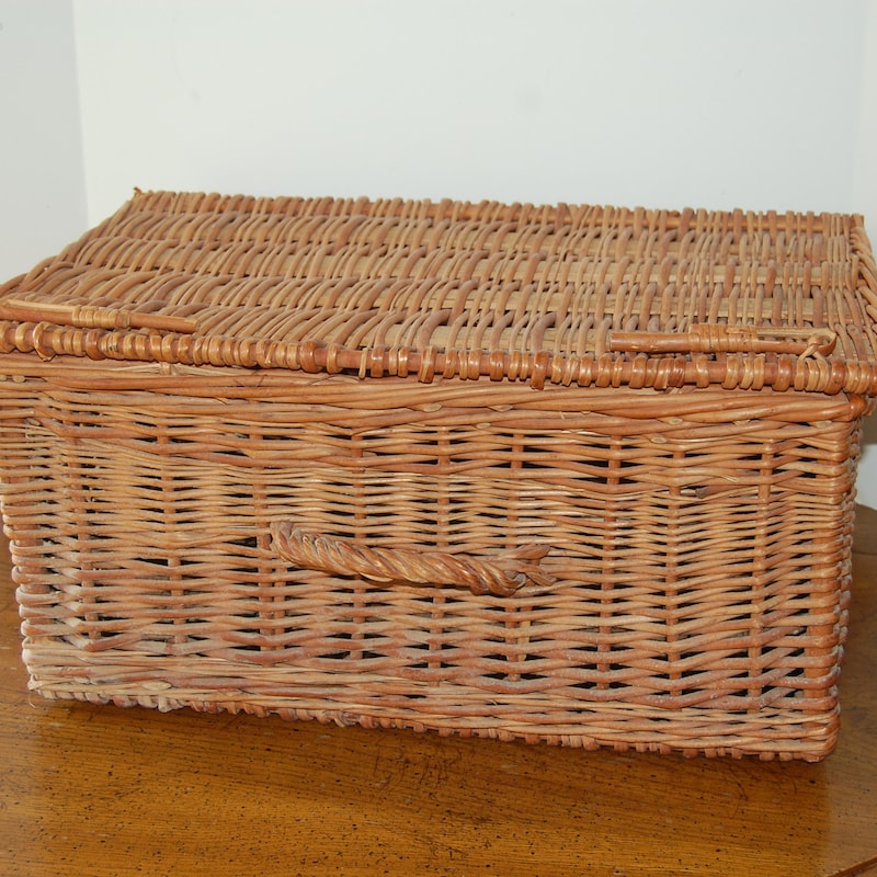 Large Woven Baskets - Etsy