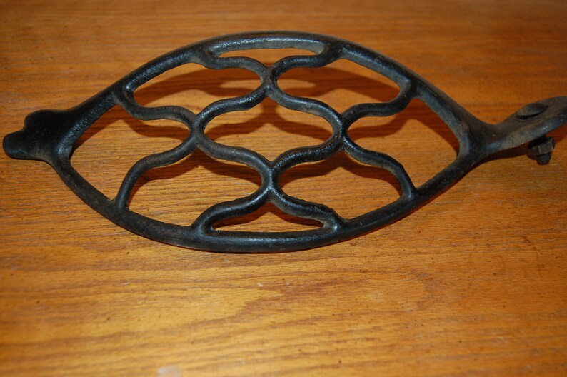 Antique Treadle Singer Sewing Machine dress Guard Cast Iron Etsy