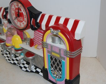Vintage Coca-cola Clock, Battery Wall Clock, Collectible Coke