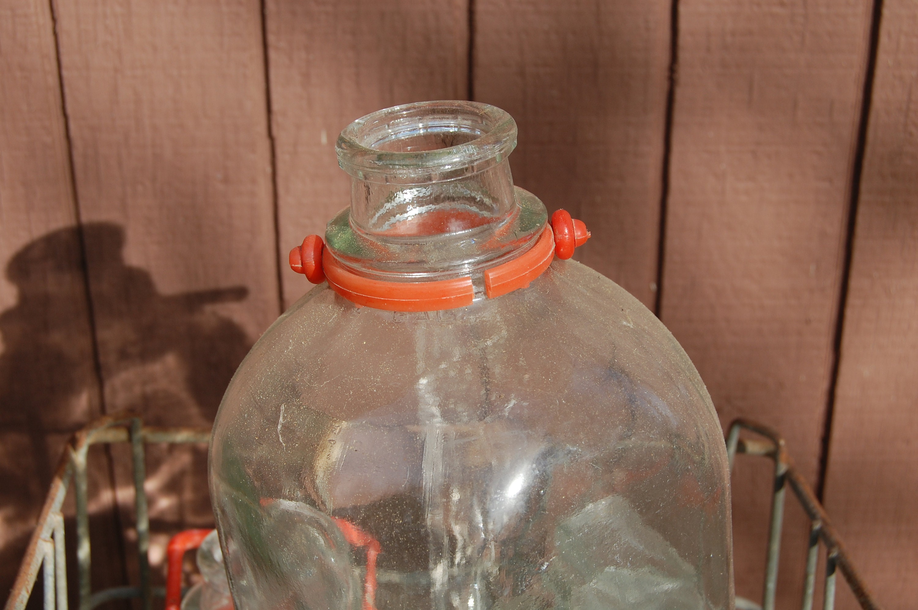 Gallon Glass Milk Jar Vintage Gallon Milk Jug Dairy Jar Etsy