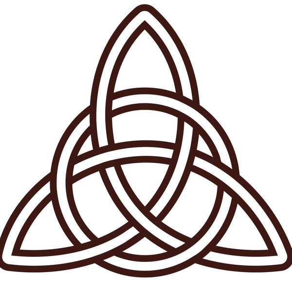 Celtic Knot Trinity Symbol SVG  Cut Sign Image ClipArt digital download * 3 files .svg .png .jpg