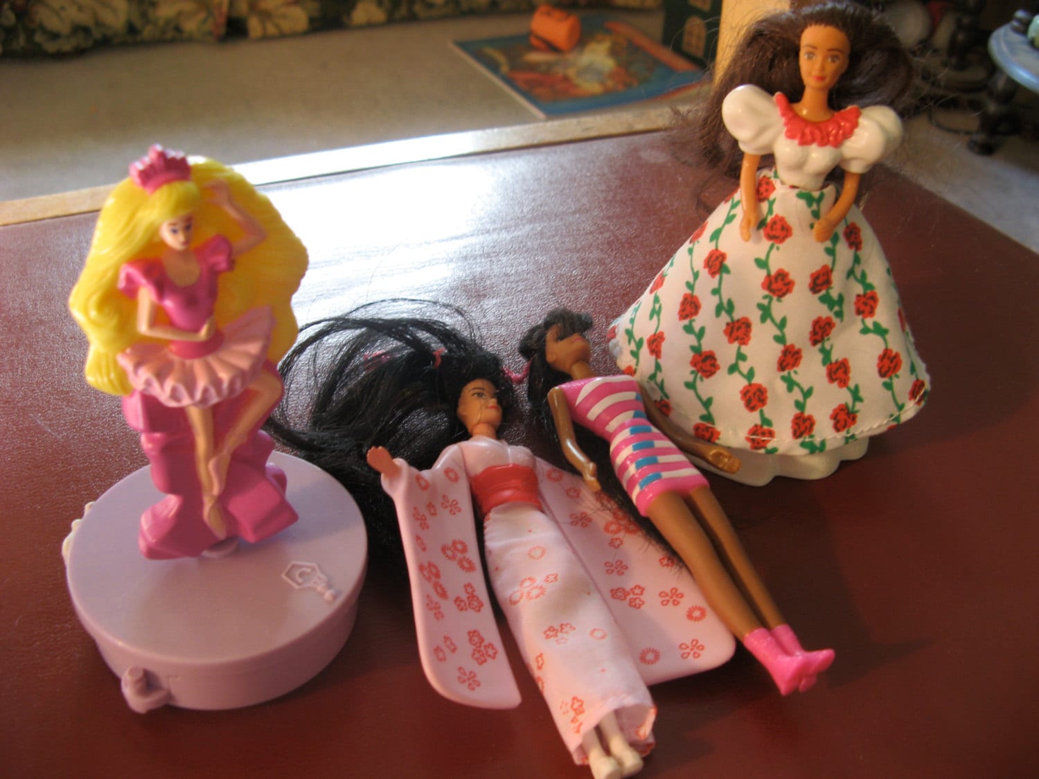 Vintage 1990s Mattel Barbie Mcdonald's Happy Meal Figures: - Etsy