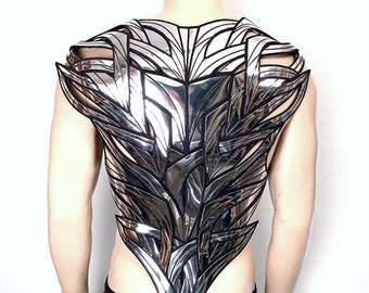 organic chrome back plate liquide armour for men