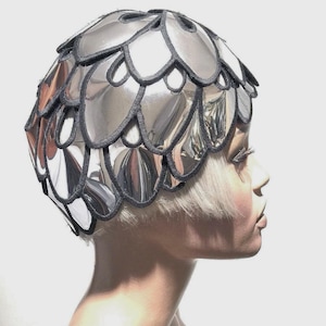 20s futurististic head cap