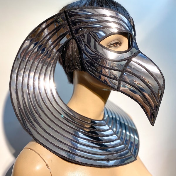 Horus masker plague masker with beak Masquerade Steampunk