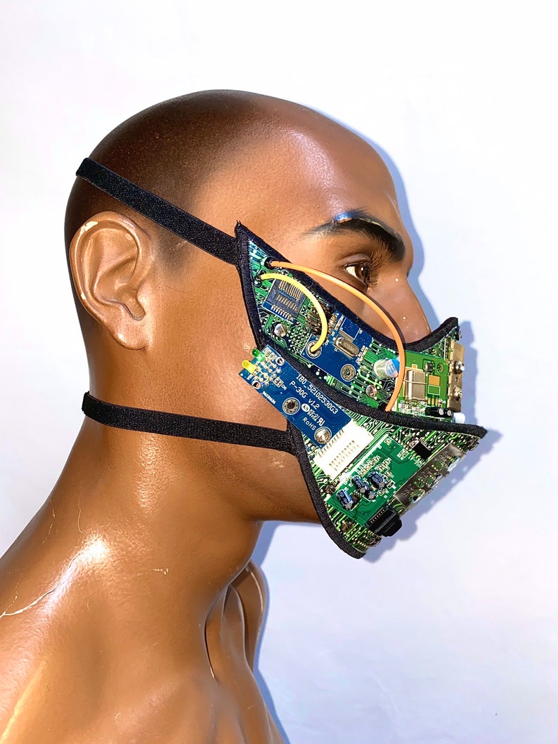 Cyberpunk Apocalyptic Futuristic Facemask, Mouth Mask, Madmax Mask - Etsy