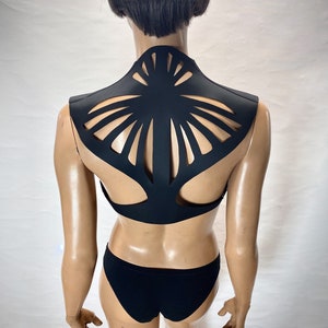 rubber apocalyptic vest from divamp couture