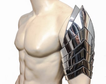 Spartan shoulder armor custom made for men or women
