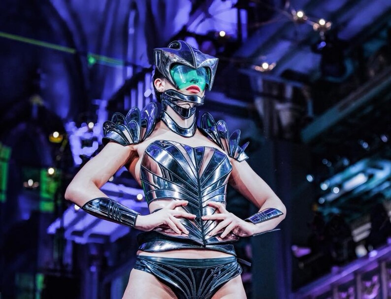 Hammerhead shark mask futuristic goggles sci fi eyewear Etsy