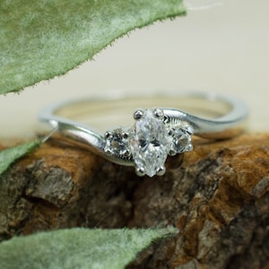 Diamond Ring; Genuine Untreated Canada Diamonds