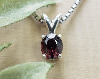 Zircon Pendant, Natural Untreated Tanzania Pink Zircon; 1.260cts