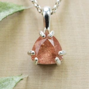 Oregon Sunstone Pendant, Natural Untreated USA Sunstone; 1.605cts