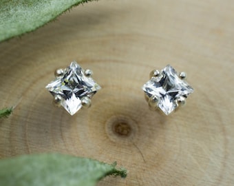 Danburite Earrings; Genuine Untreated Mexico Danburite; 0.645cts