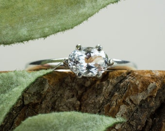 Goshenite ring best sale