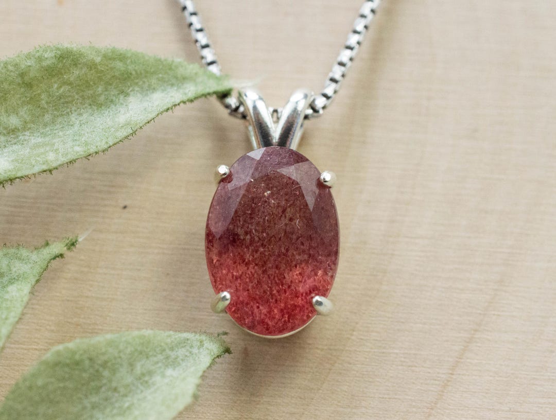 Strawberry Quartz - Necklace