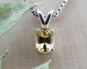 Imperial Topaz Pendant; Natural Untreated Brazilian Topaz; 1.390cts